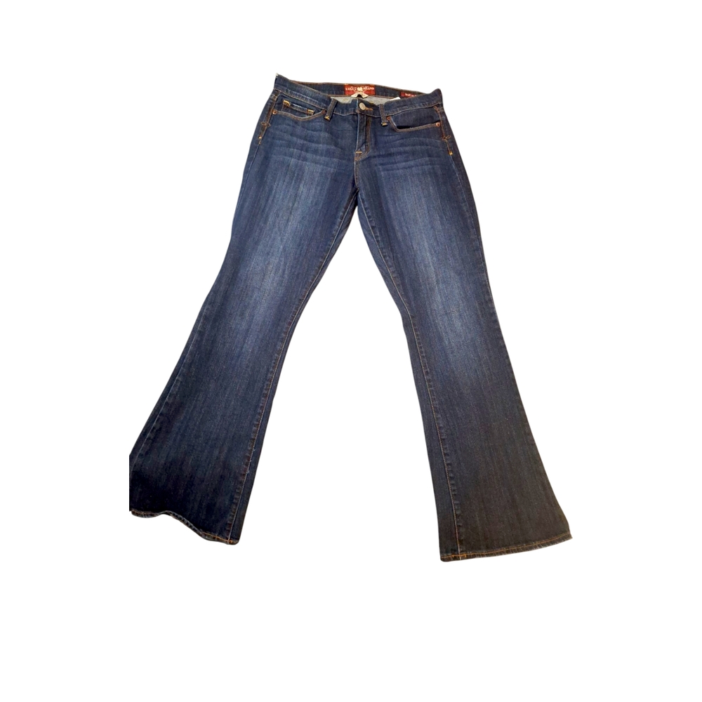 Lucky Brand Blue Flare Wide Leg Jeans